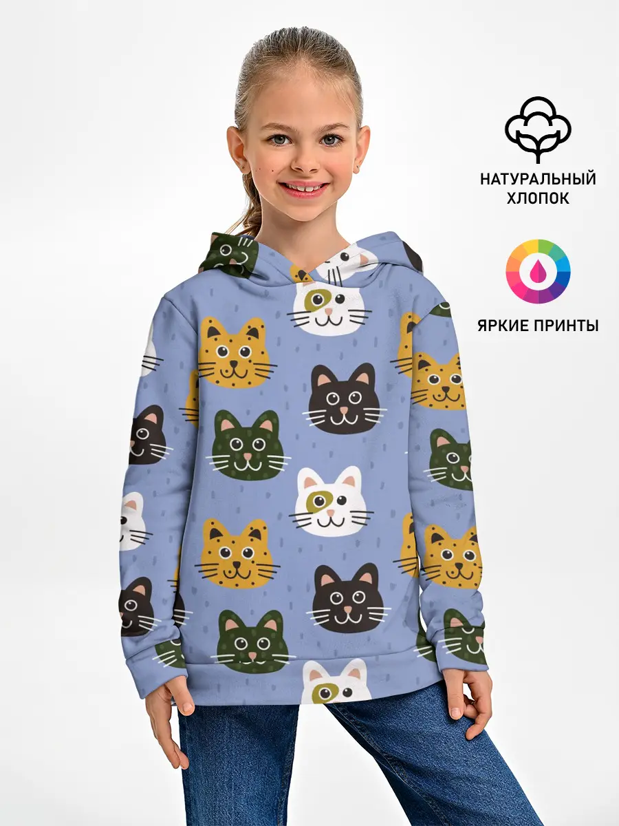 Детское худи / Котики