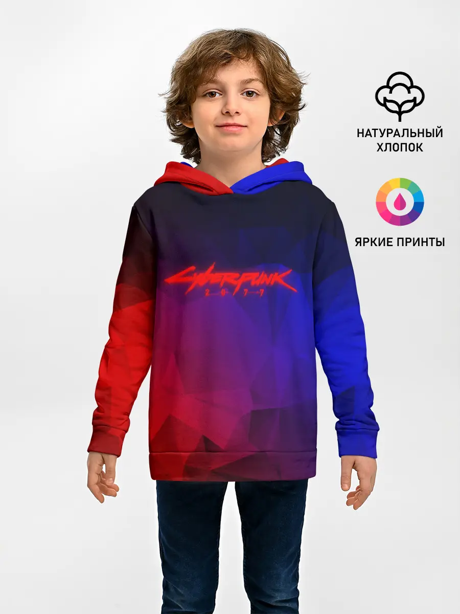 Детское худи / CYBERPUNK 2077 | КИБЕРПАНК 2077