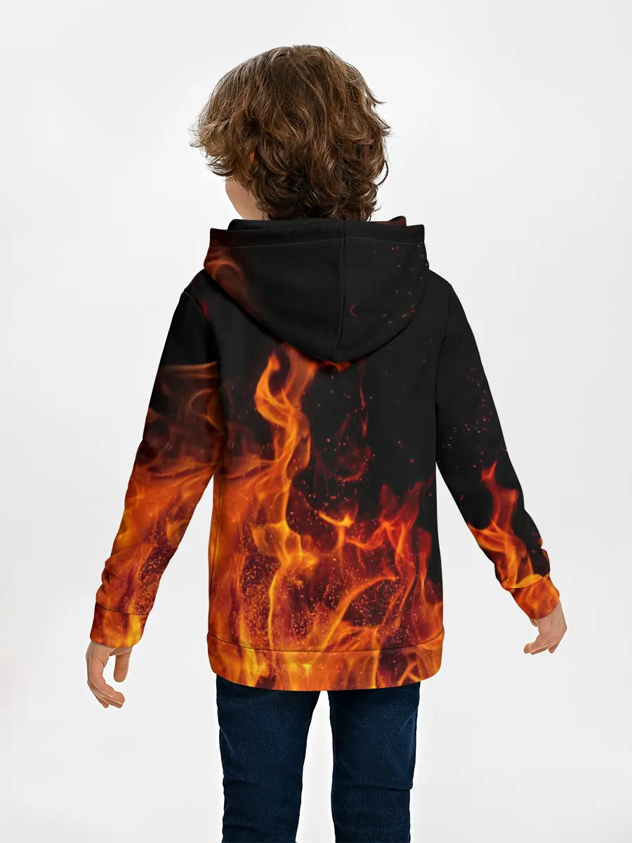 Детское худи / Огонь