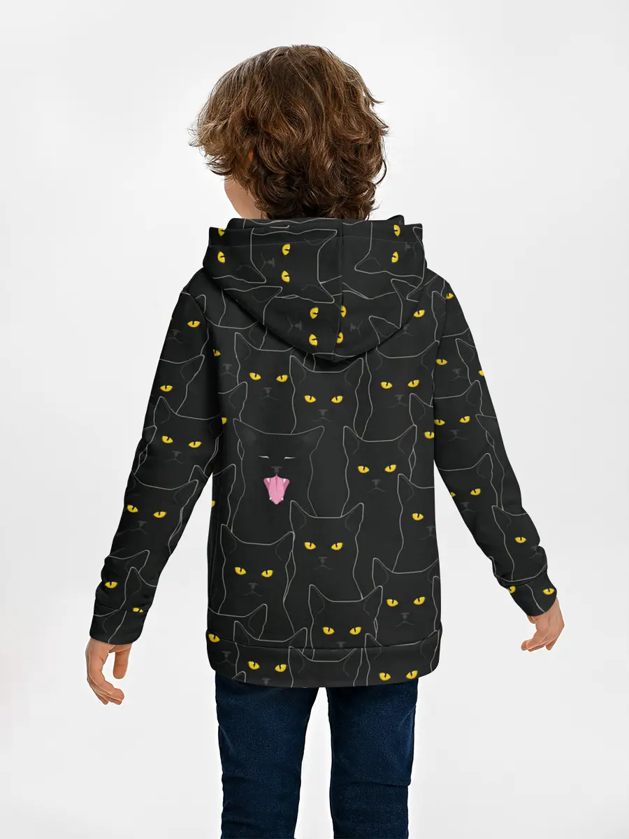 Детское худи / Чёрные коты