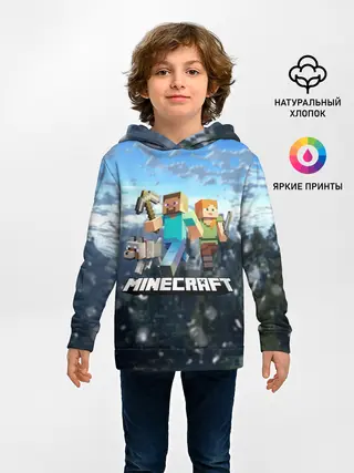 Детское худи / Minecraft / Майнкрафт
