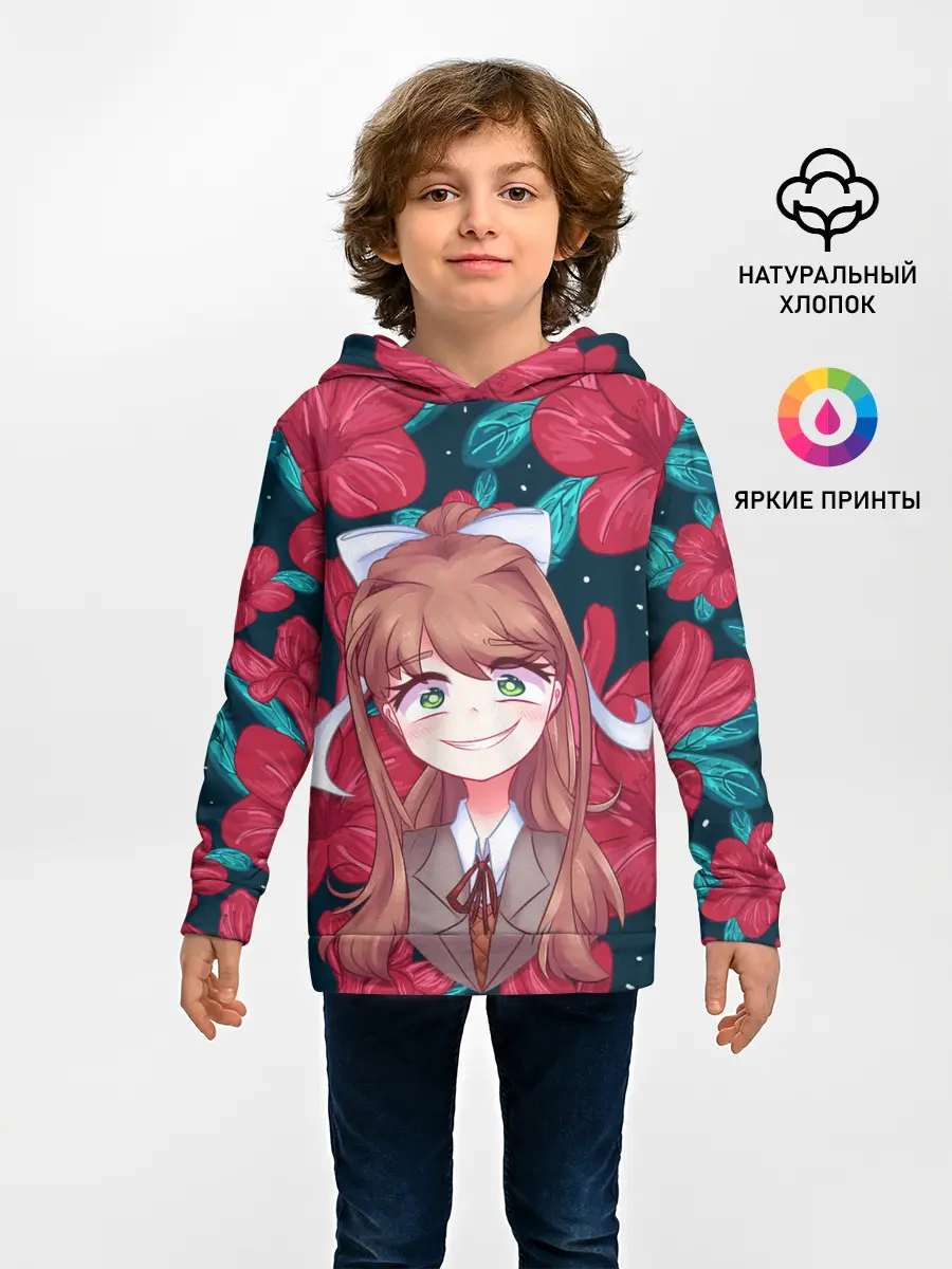 Детское худи / Моника в цветах