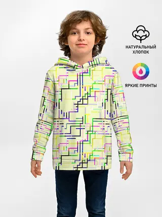 Детское худи / Geometric Color