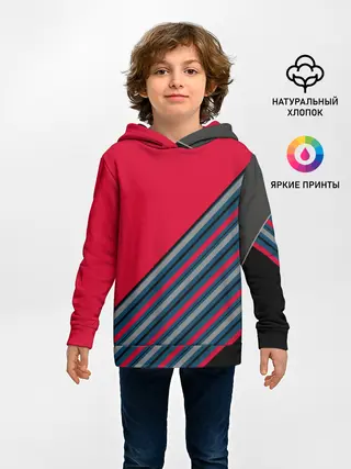 Детское худи / Абстрактный асимметричный