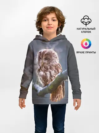 Детское худи / Сова