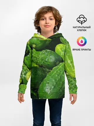 Детское худи / Огурцы
