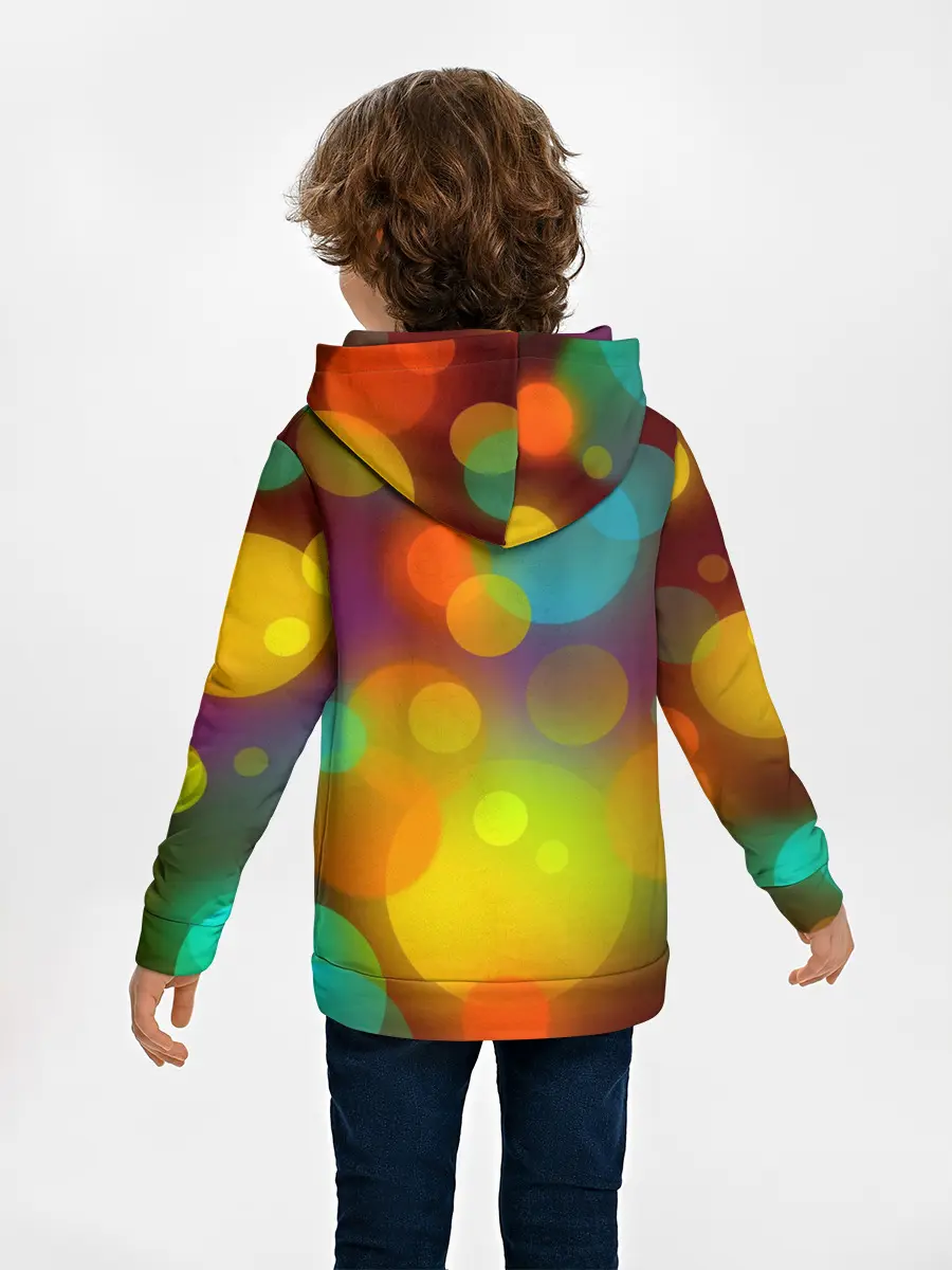 Детское худи / Цветные блики