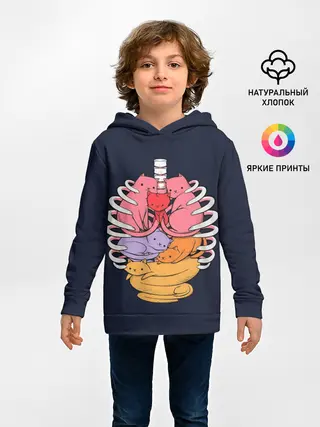 Детское худи / Внутри Меня Котики