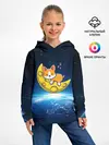 Детское худи / Лунный корги | Space Corgi