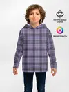 Детское худи / Узор в клетку