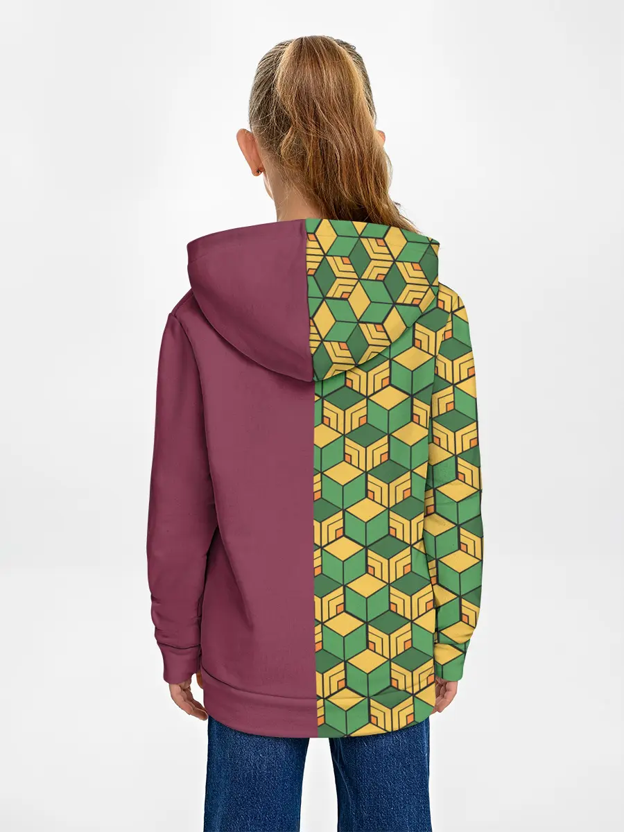 Детское худи / ГИЮ ТОМИОКА / KIMETSU NO YAIBA