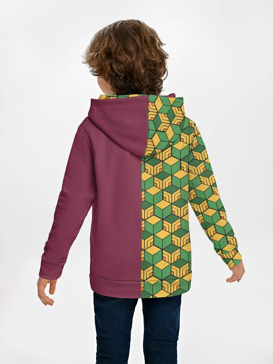 Детское худи / ГИЮ ТОМИОКА / KIMETSU NO YAIBA