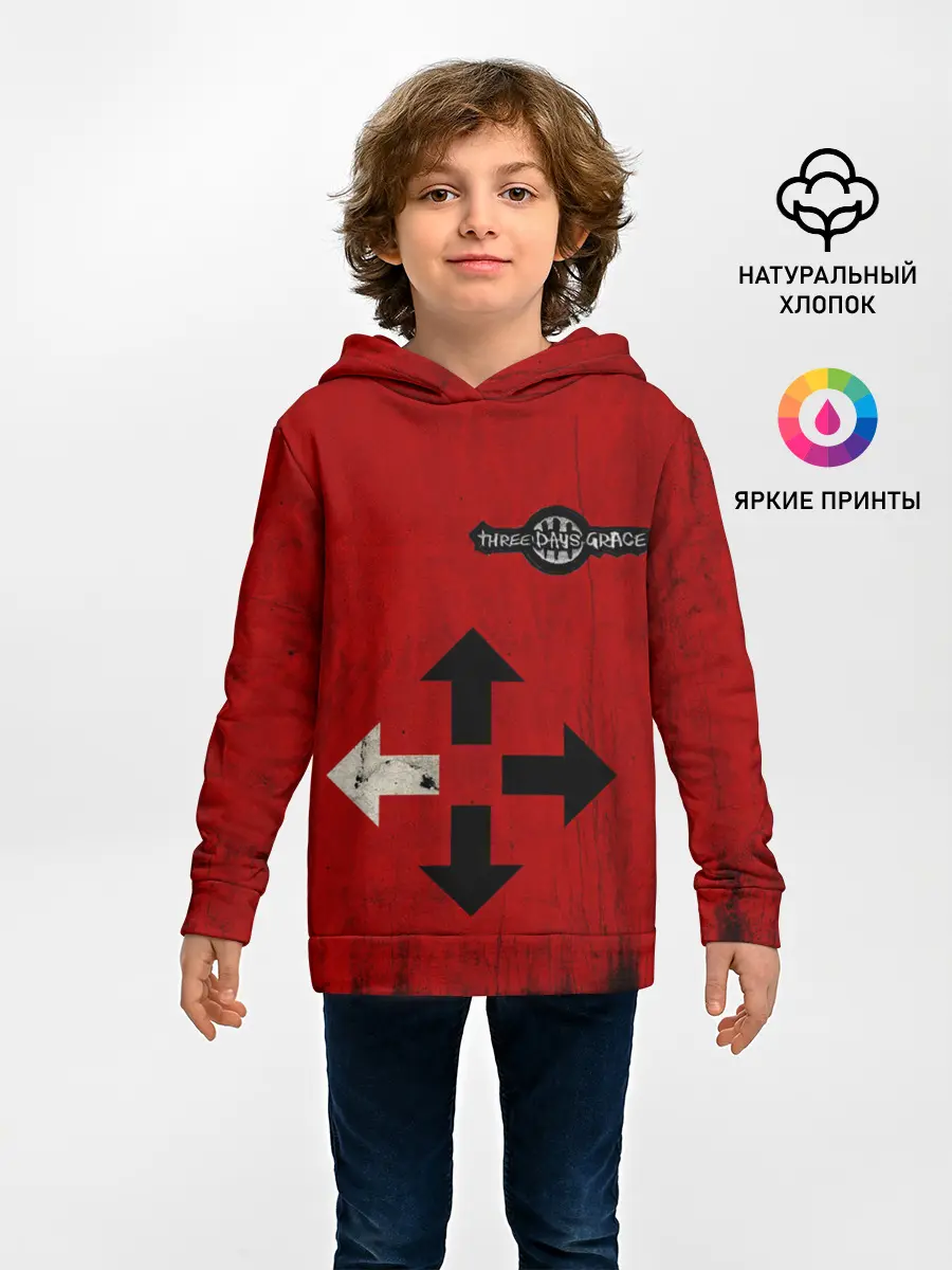 Детское худи / THREE DAYS GRACE RED