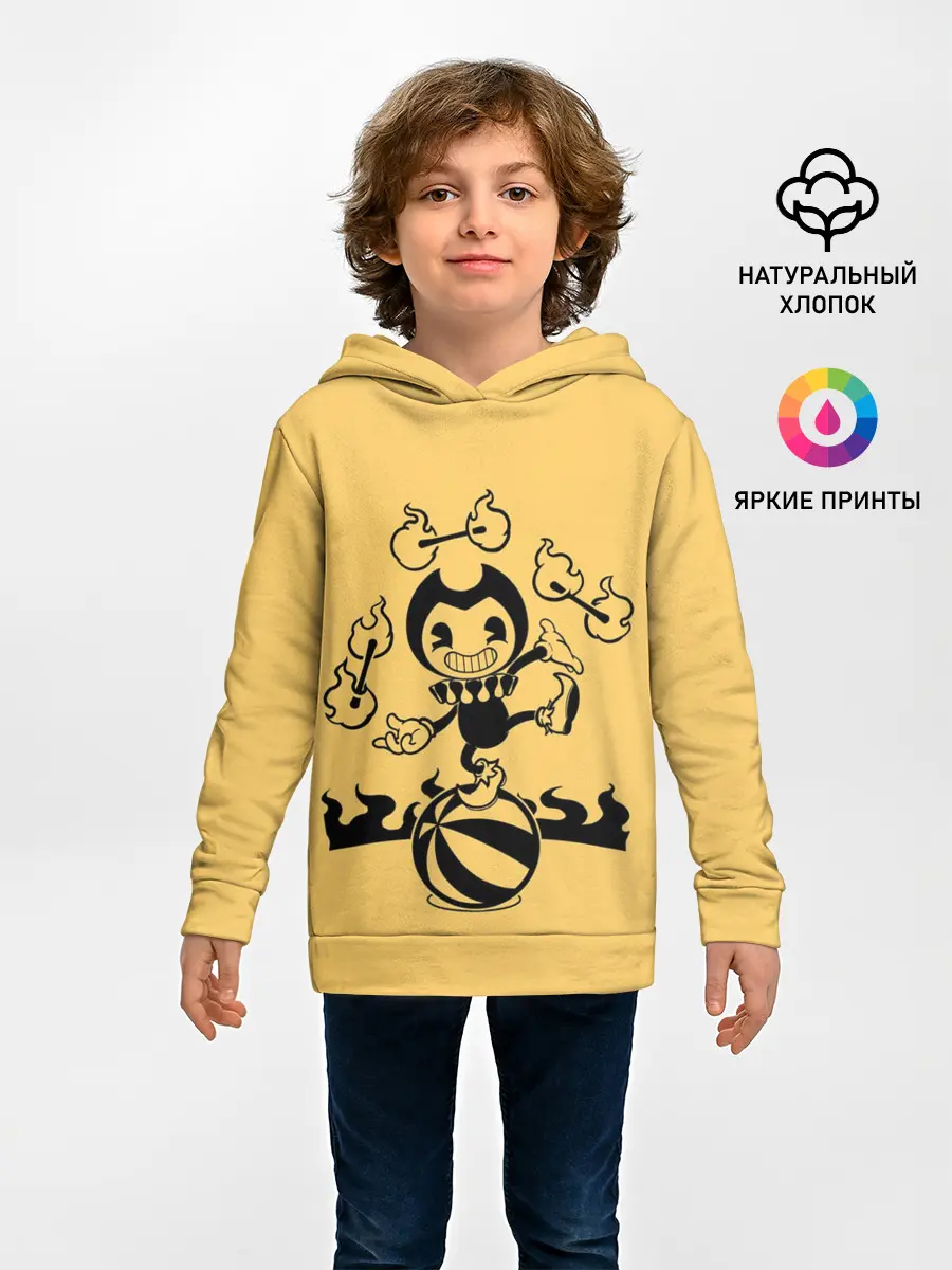 Детское худи / Bendy And The Ink Machine