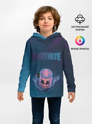 Детское худи / Fortnite x Marshmello