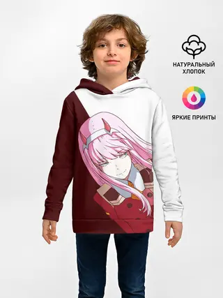 Детское худи / Ноль два диагональ