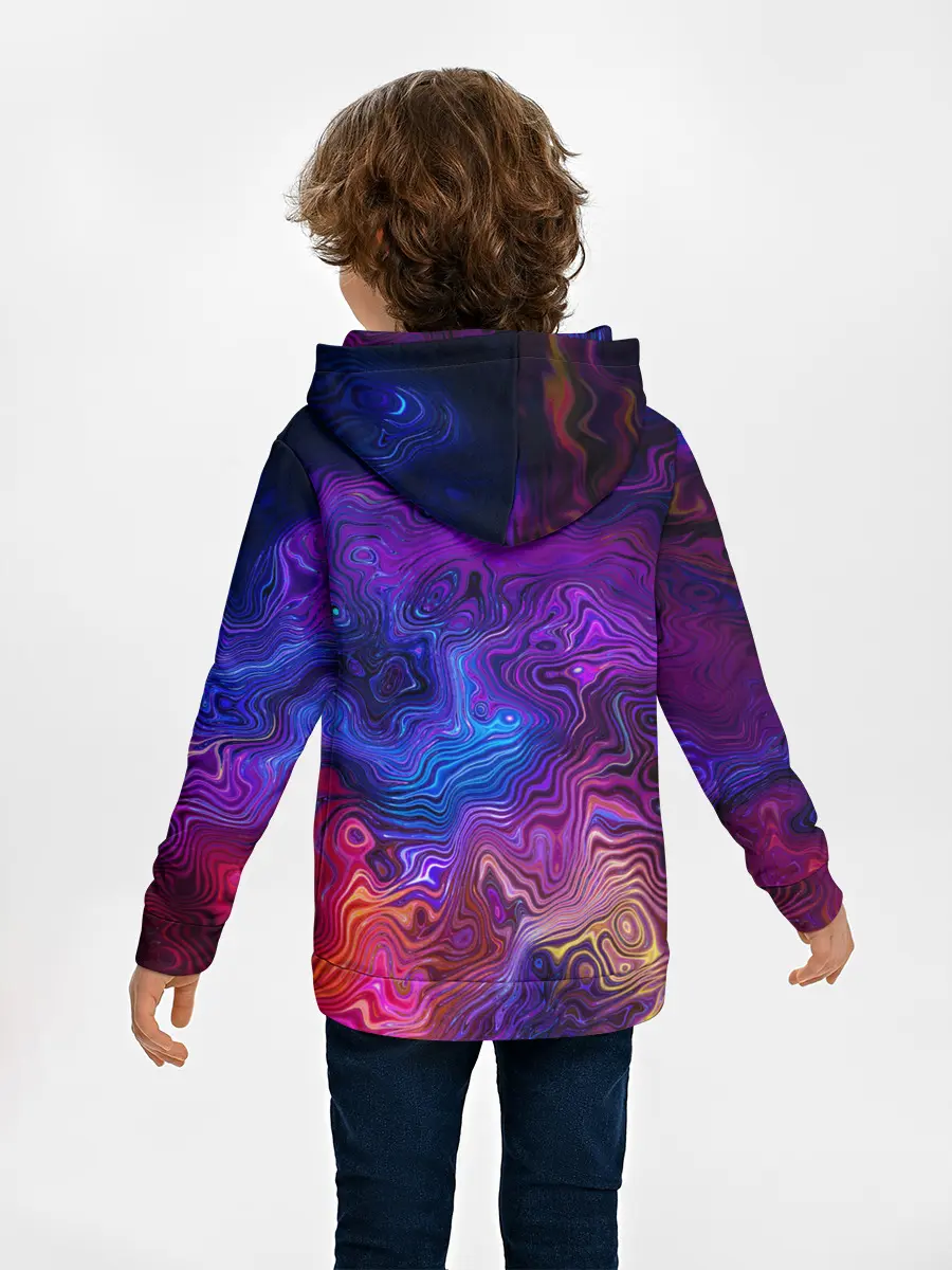 Детское худи / НЕОНОВЫЕ РАЗВОДЫ