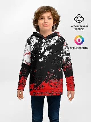 Детское худи / БРЫЗГИ КРАСОК