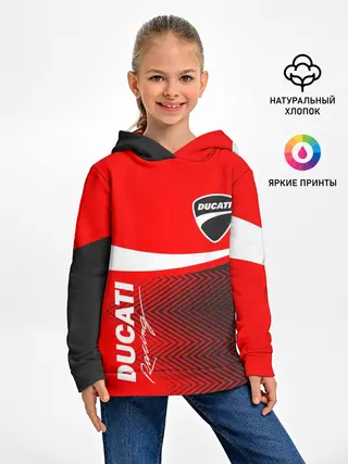 Детское худи / DUCATI / ДУКАТИ / MOTOSPORT