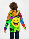 Детское худи / ВЕСЁЛЫЕ СМАЙЛИКИ.