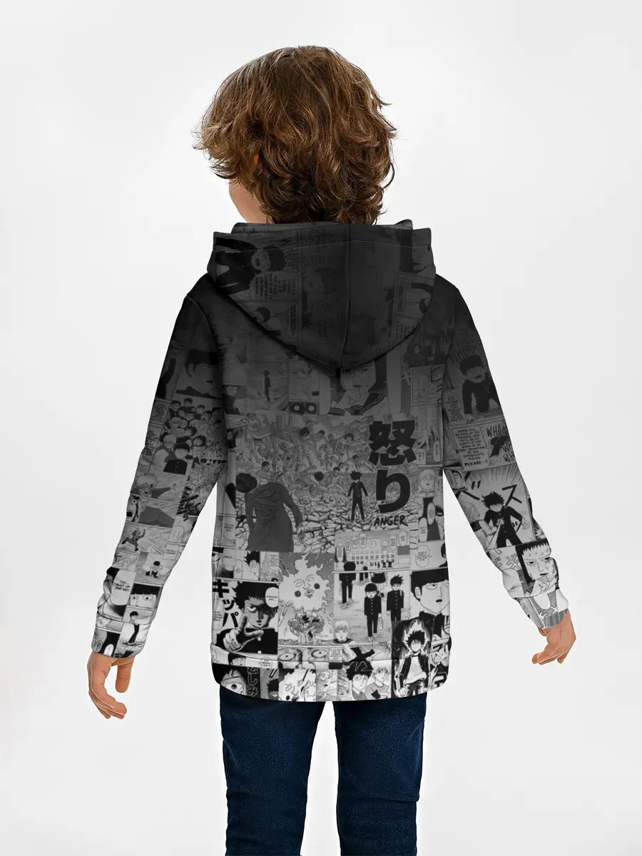 Детское худи / МОБ ПСИХО 100