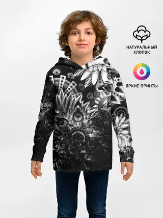 Детское худи / Floral Pattern