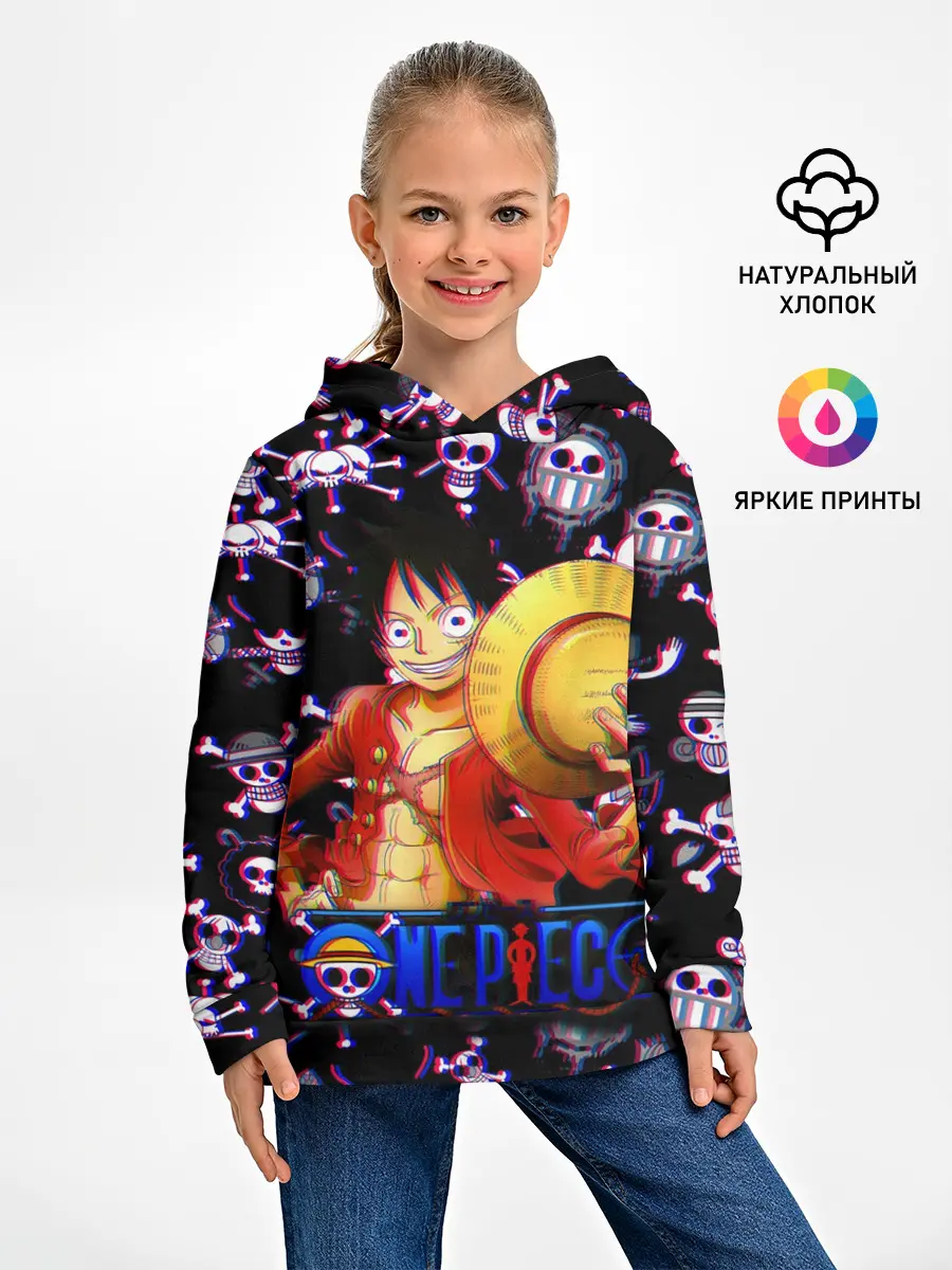 Детское худи / Луффи One Piece | Glitch