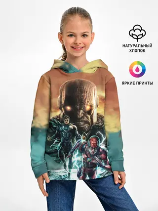 Детское худи / The Flash, Superman V Darkseid