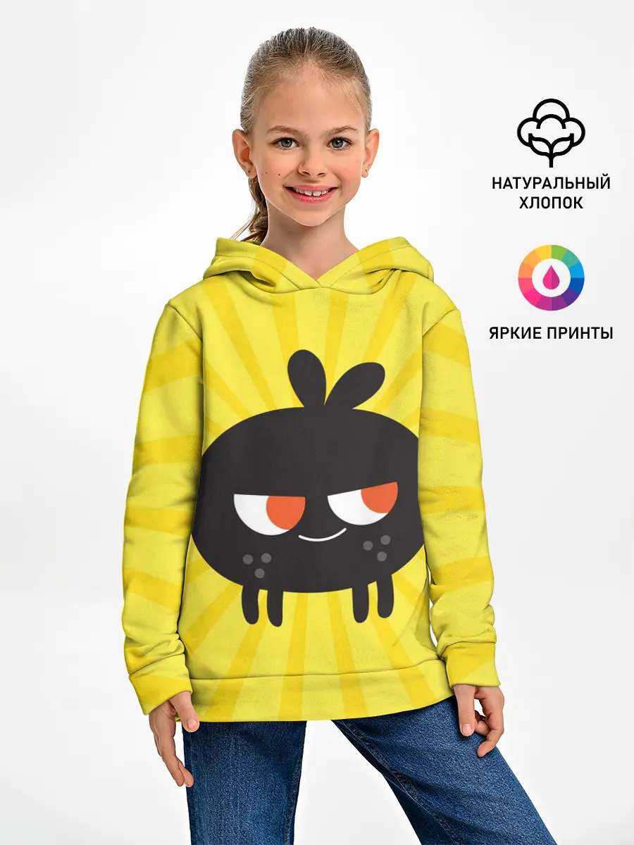 Детское худи / Toca Boca Yellow