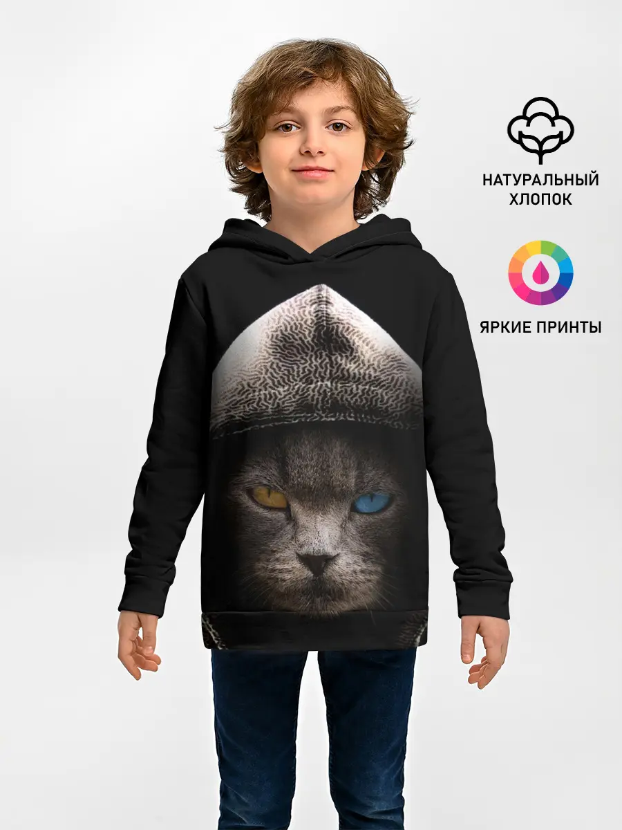 Детское худи / Уличный кот