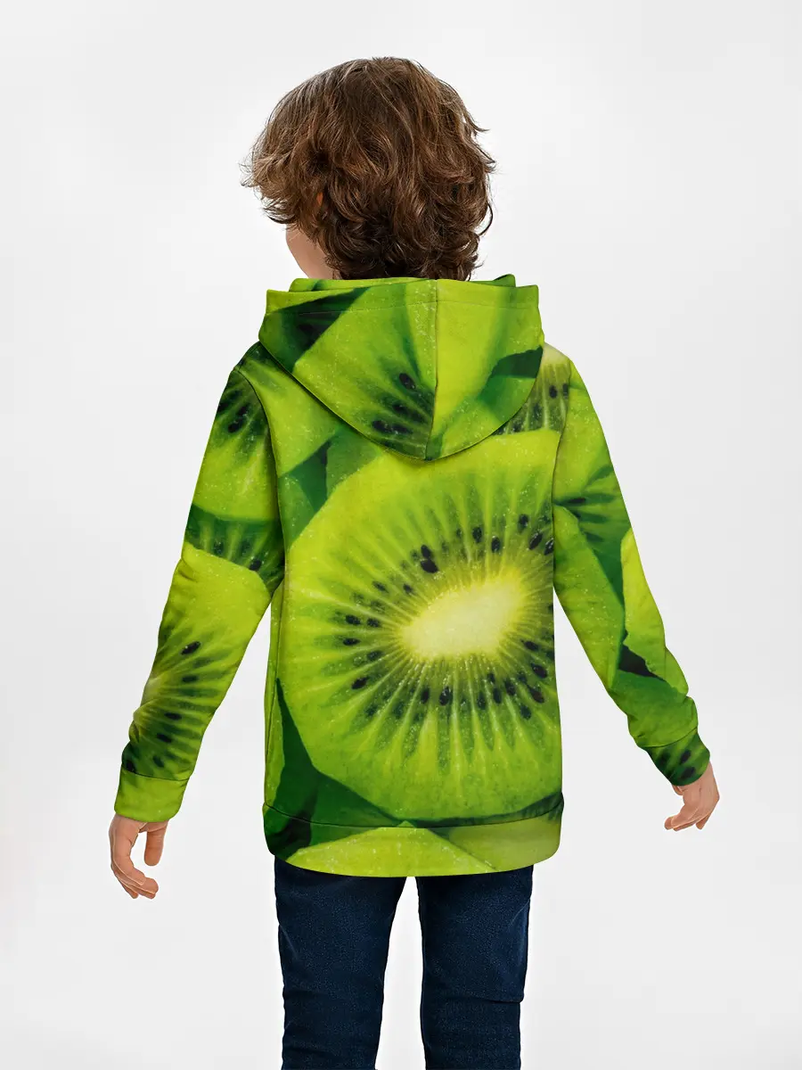 Детское худи / Зеленый киви