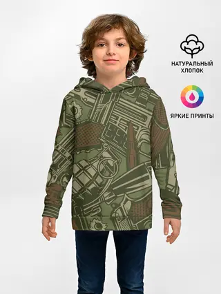 Детское худи / Военный инвентарь | Military equipment