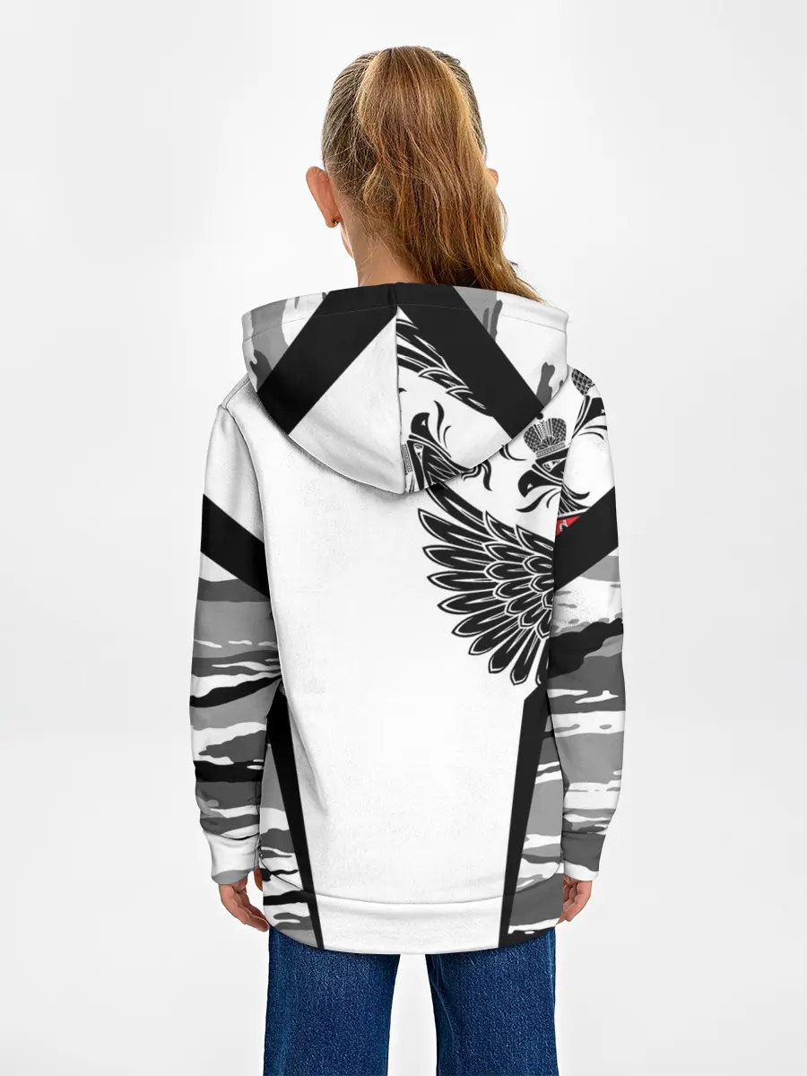 Детское худи / Камуфляж Россия