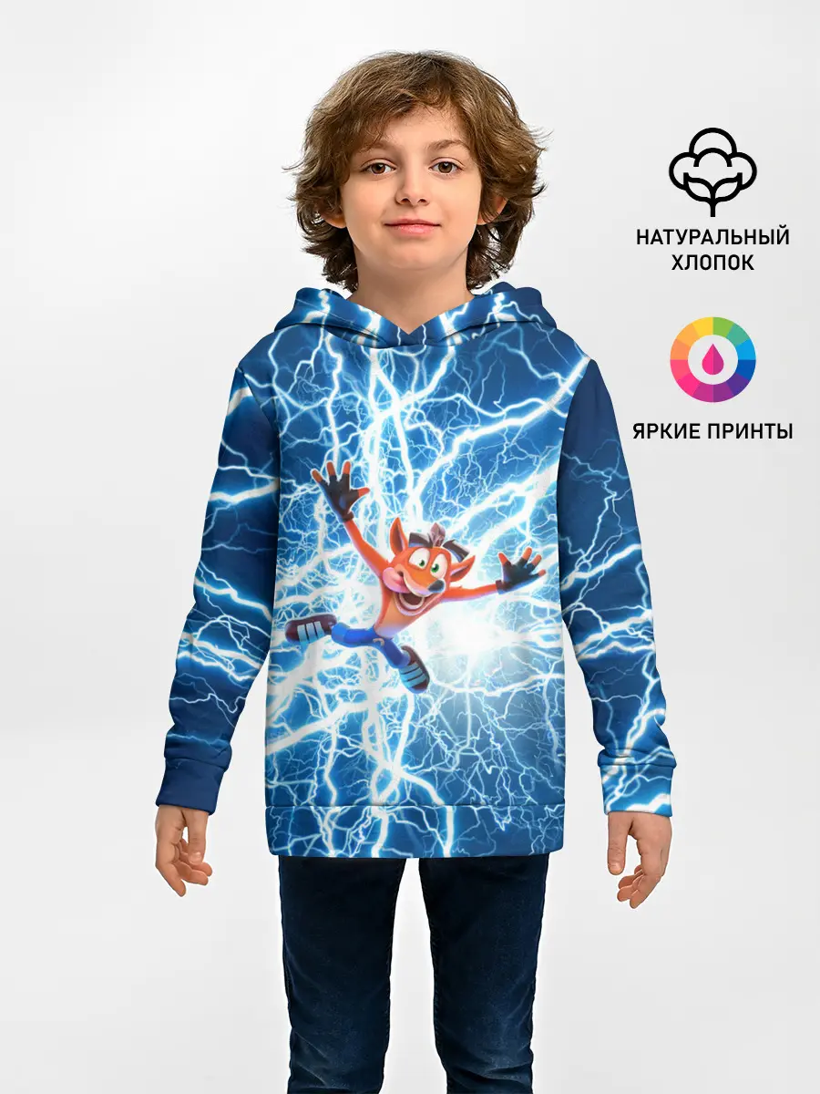 Детское худи / Crash Bandicoot