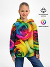 Детское худи / Разноцветные розы