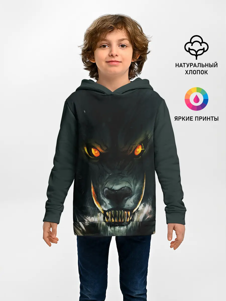 Детское худи / ДИКИЙ ВОЛК