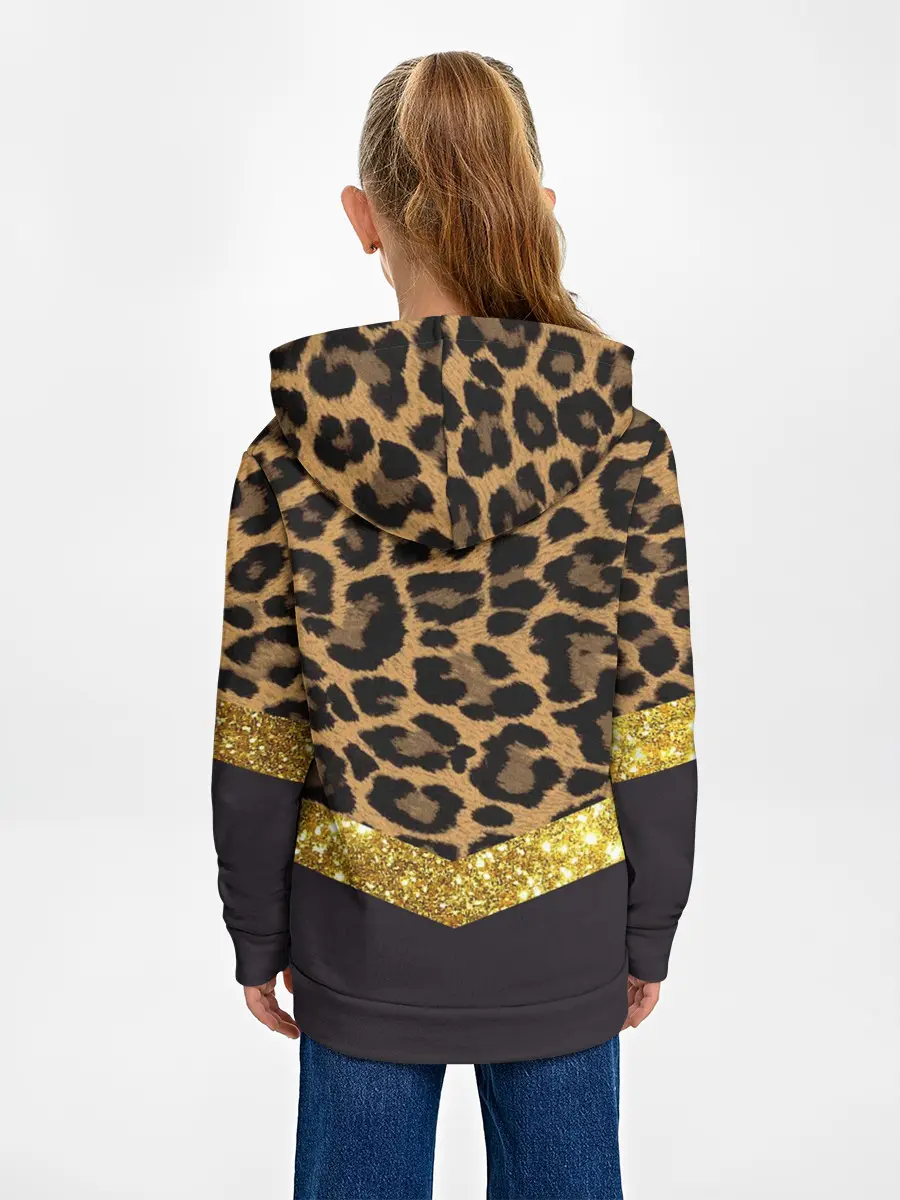 Детское худи / Леопардовый принт