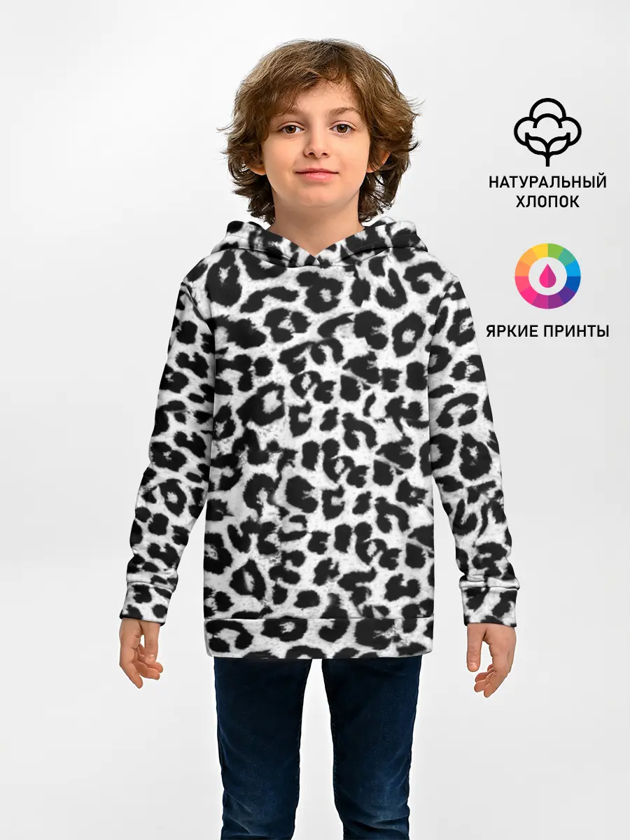 Детское худи / Снежный Барс