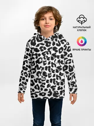 Детское худи / Снежный Барс