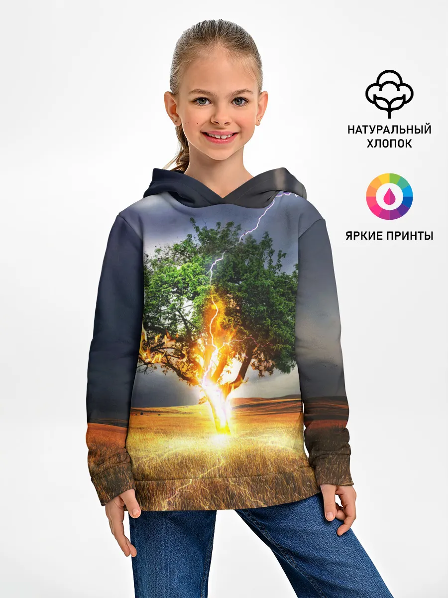 Детское худи / Удар молнией