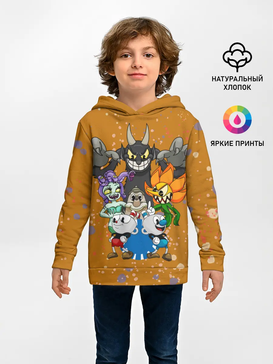 Детское худи / cuphead