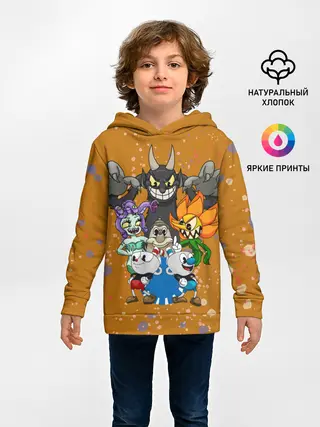 Детское худи / cuphead