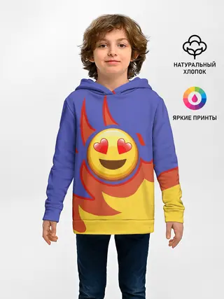 Детское худи / Ты горишь как огонь v1