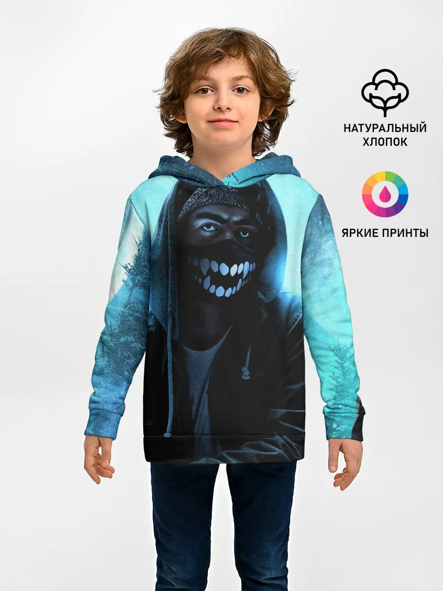 Детское худи / Парень в маске