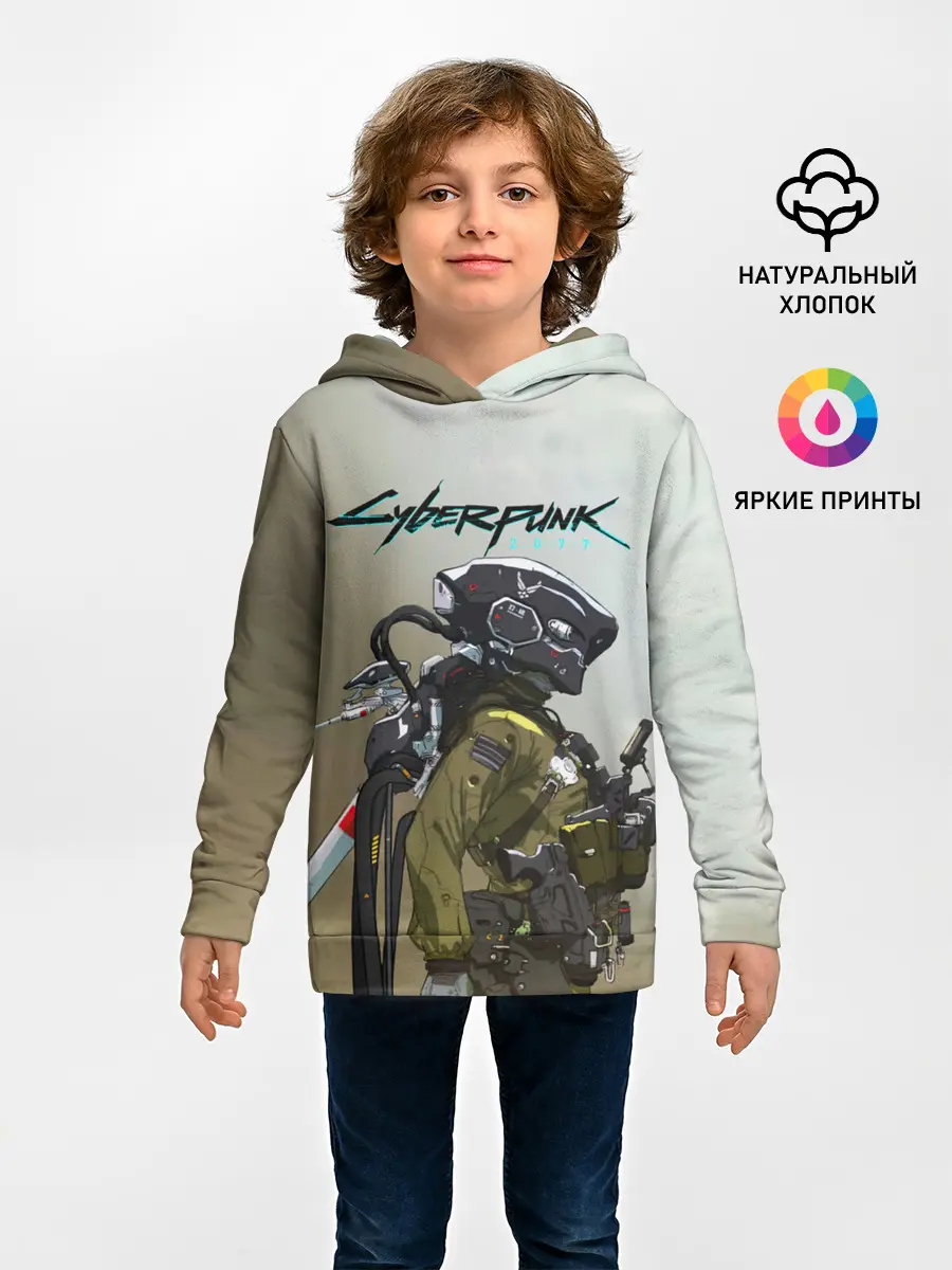 Детское худи / Cyberpunk 2077|Киберпанк 2077
