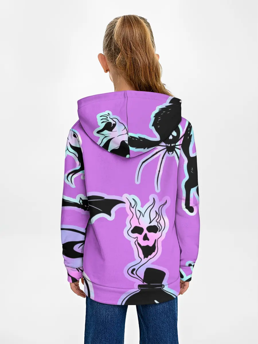 Детское худи / Зелье смерти,паук-Holographica