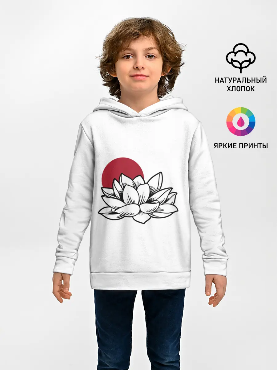 Детское худи / КУВШИНКА НИМФЕЯ | WATER LILY