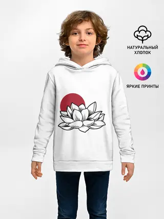 Детское худи / КУВШИНКА НИМФЕЯ | WATER LILY