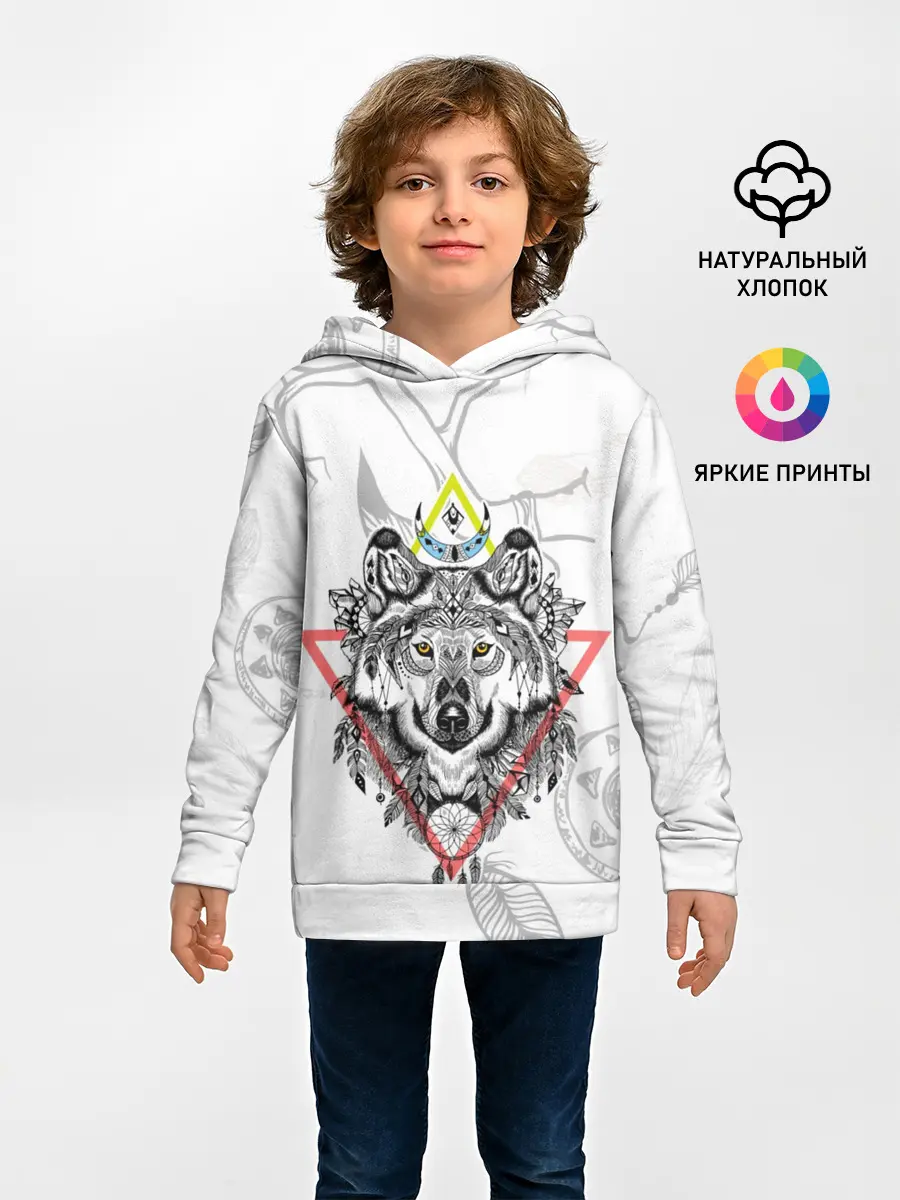 Детское худи / Волк
