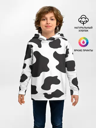 Детское худи / COW PRINT